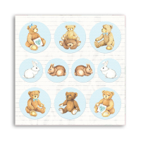 Stamperia Babydream Blue 12x12 Inch Paper Pack (SBBL106) ( SBBL106)